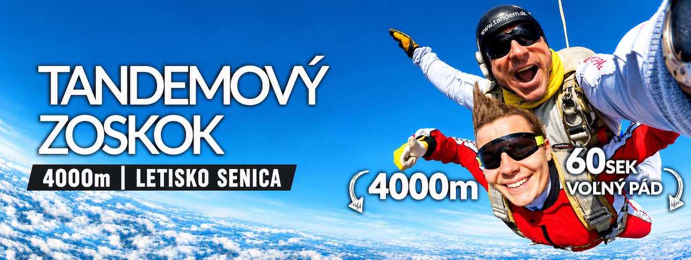 Tandemový zoskok padákom